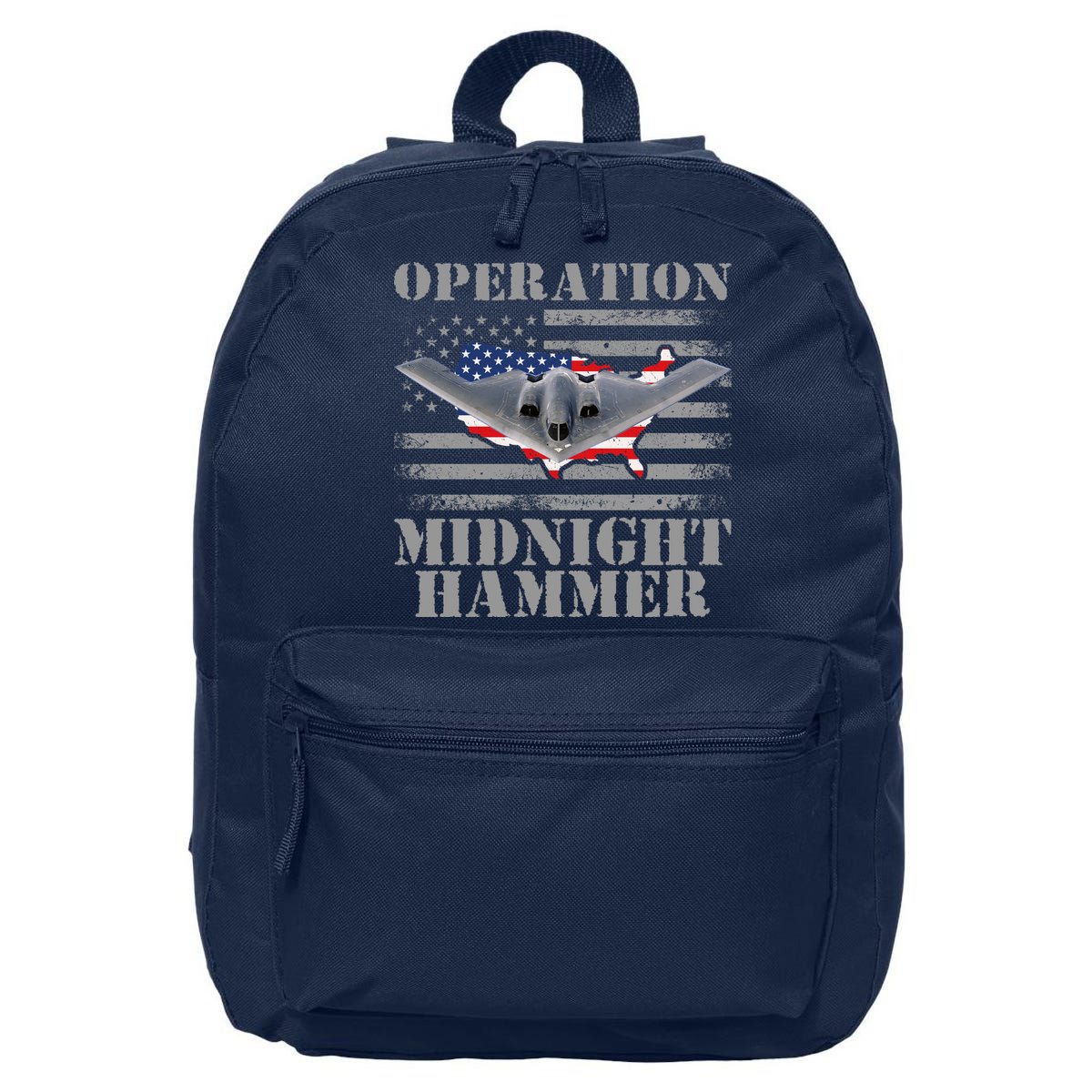 B-2 Stealth Jet Operation Midnight Hammer 16 in Basic Backpack