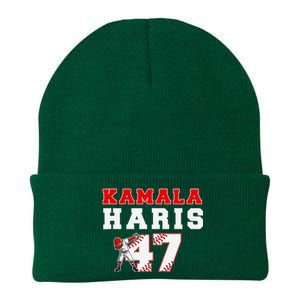 Baseball Style Kamala Vote For 2024 President Kamala Harris Knit Cap Winter Beanie