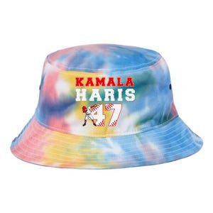 Baseball Style Kamala Vote For 2024 President Kamala Harris Tie Dye Newport Bucket Hat