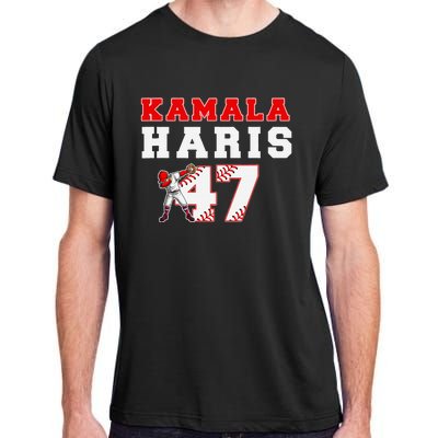 Baseball Style Kamala Vote For 2024 President Kamala Harris Adult ChromaSoft Performance T-Shirt