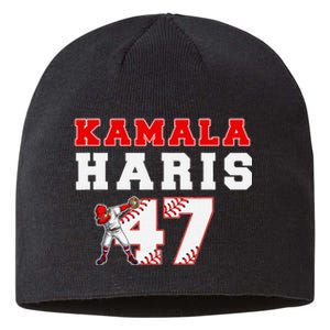 Baseball Style Kamala Vote For 2024 President Kamala Harris Sustainable Beanie