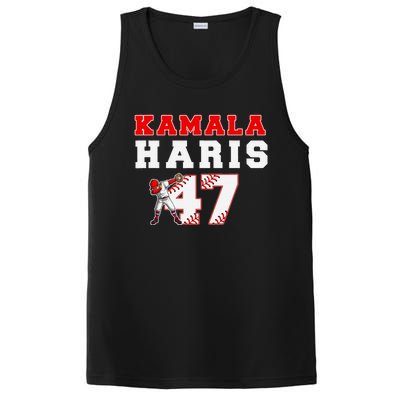 Baseball Style Kamala Vote For 2024 President Kamala Harris PosiCharge Competitor Tank