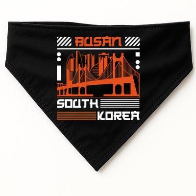 Busan South Korea USA-Made Doggie Bandana