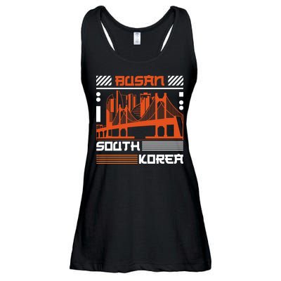 Busan South Korea Ladies Essential Flowy Tank