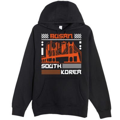 Busan South Korea Premium Pullover Hoodie