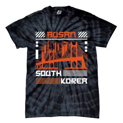 Busan South Korea Tie-Dye T-Shirt