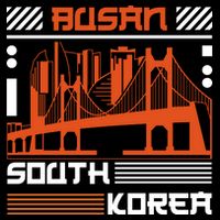 Busan South Korea Toddler Fine Jersey T-Shirt