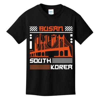 Busan South Korea Kids T-Shirt