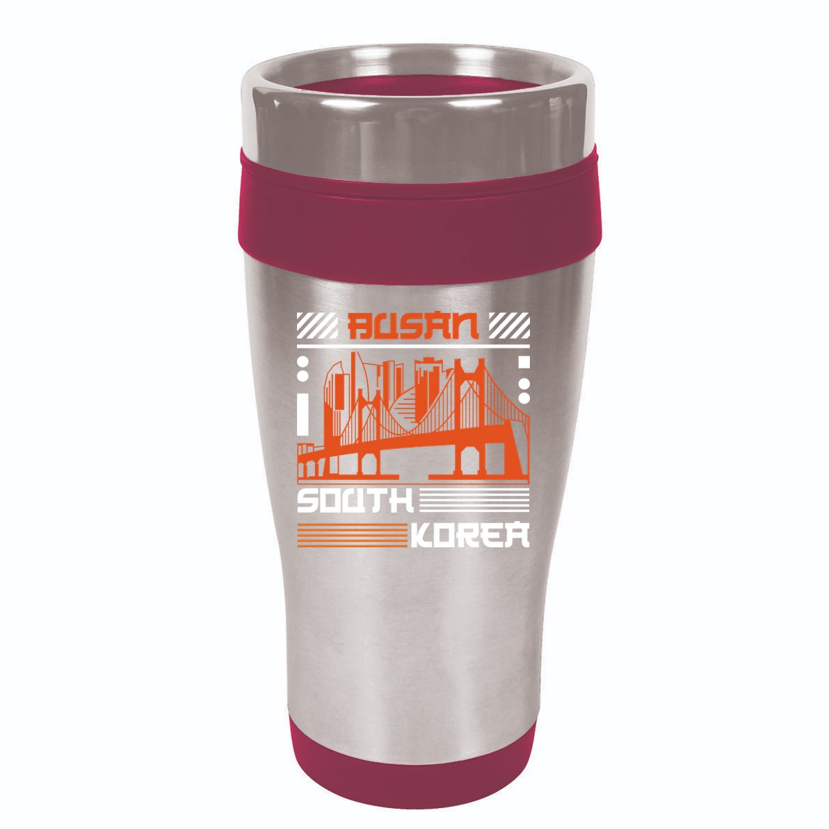 Busan South Korea 16oz Travel Tumbler