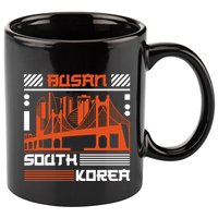 Busan South Korea 11oz C Handle Ceramic Mug