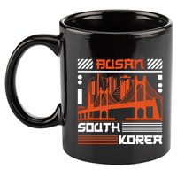 Busan South Korea 11oz C Handle Ceramic Mug