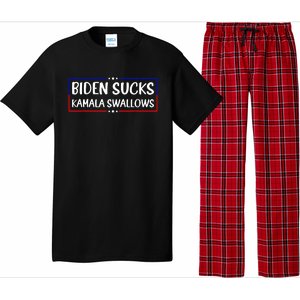 Biden Sucks Kamala Swallows Funny Biden And Kamala Pajama Set