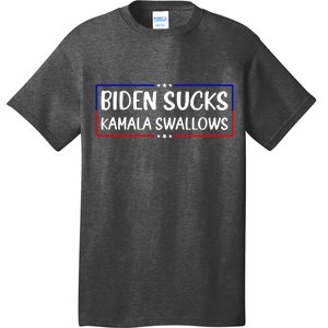 Biden Sucks Kamala Swallows Funny Biden And Kamala T-Shirt