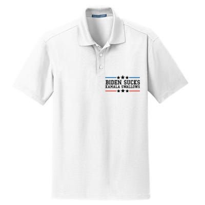 Biden Sucks Kamala Swallows Funny Biden And Kamala Dry Zone Grid Polo