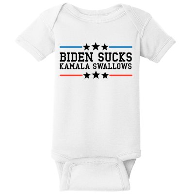 Biden Sucks Kamala Swallows Funny Biden And Kamala Baby Bodysuit