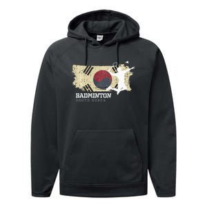 Badminton South Korea Net Games Player Badminton Performance Fleece Hoodie