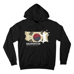 Badminton South Korea Net Games Player Badminton Hoodie