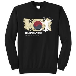 Badminton South Korea Net Games Player Badminton Sweatshirt