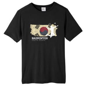 Badminton South Korea Net Games Player Badminton Tall Fusion ChromaSoft Performance T-Shirt