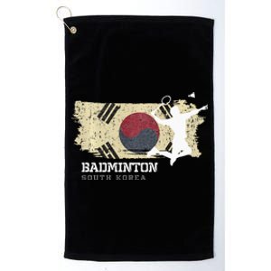 Badminton South Korea Net Games Player Badminton Platinum Collection Golf Towel