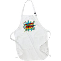 Be Super Kind Kindness Superpower Anti Bullying Comic Full-Length Apron With Pockets