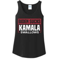 Biden Sucks Kamala Swallows Ladies Essential Tank