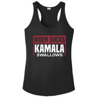 Biden Sucks Kamala Swallows Ladies PosiCharge Competitor Racerback Tank