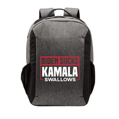 Biden Sucks Kamala Swallows Vector Backpack