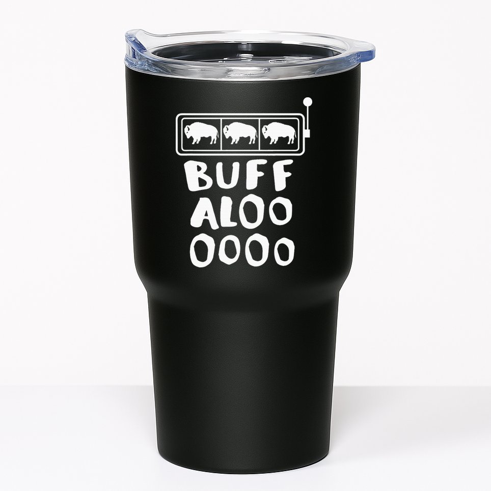 Buffalo Slots Lucky Casino Wear Tumbler