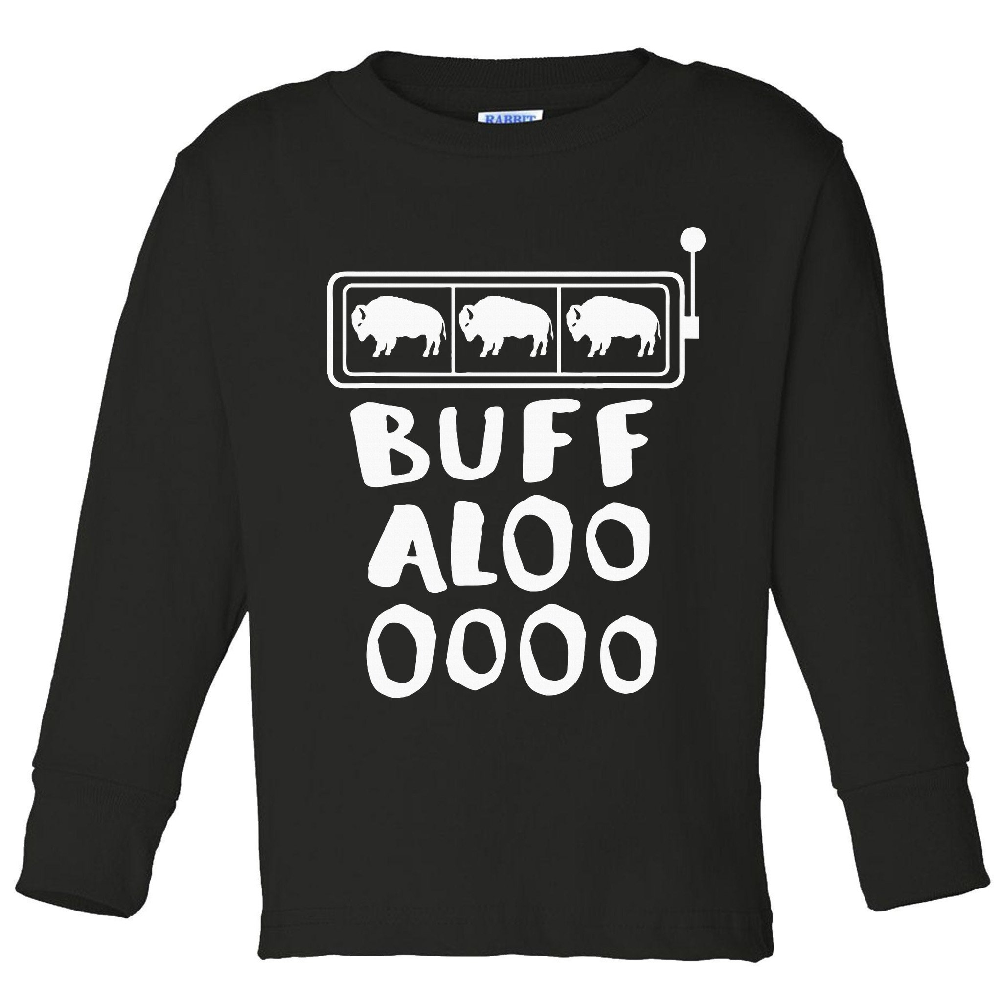 Buffalo Slots Lucky Casino Wear Toddler Long Sleeve Shirt