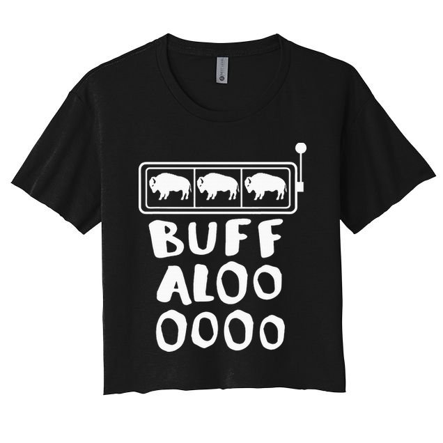 Buffalo Slots Lucky Casino Wear Crop Top
