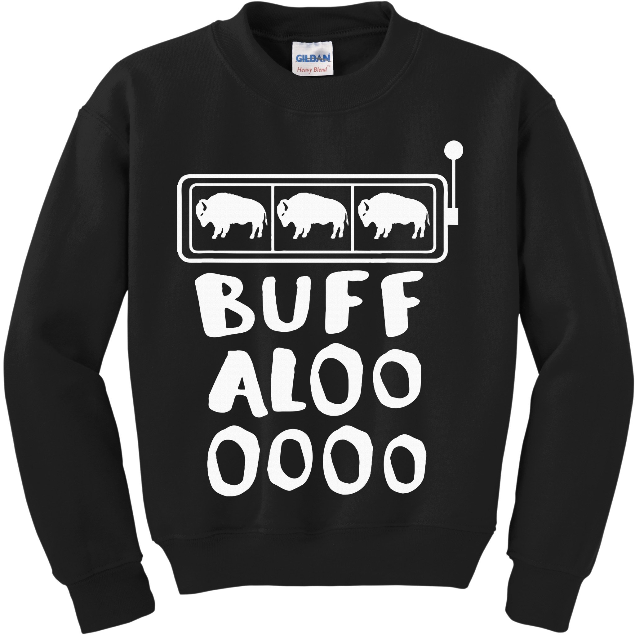 Buffalo Slots Lucky Casino Wear Kids Sweatshirt
