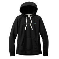 Bahamas Simple Love Bahamian Flag Heart On Bahamas Women's Fleece Hoodie