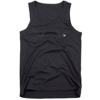 Bahamas Simple Love Bahamian Flag Heart On Bahamas Tank Top