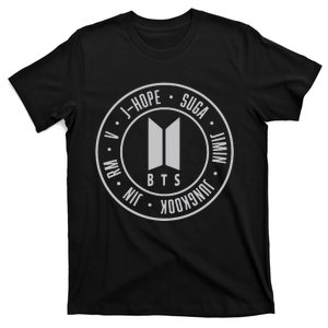 Bts Student Life Gift For Girlfriend Kpop Suga Jhope T-Shirt