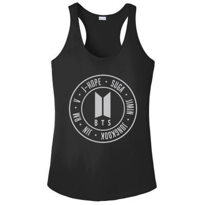 Bts Student Life Gift For Girlfriend Kpop Suga Jhope Ladies PosiCharge Competitor Racerback Tank