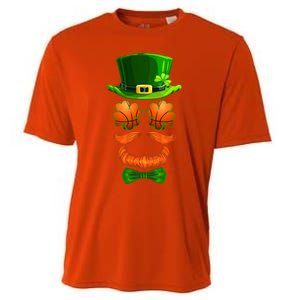 Basketball Shamrock Leprechaun Bmeaningful Giftball Clover St Patricks Day Great Cooling Performance Crew T-Shirt