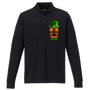 Basketball Shamrock Leprechaun Bmeaningful Giftball Clover St Patricks Day Great Performance Long Sleeve Polo