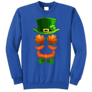 Basketball Shamrock Leprechaun Bmeaningful Giftball Clover St Patricks Day Great Sweatshirt