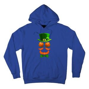 Basketball Shamrock Leprechaun Bmeaningful Giftball Clover St Patricks Day Great Tall Hoodie