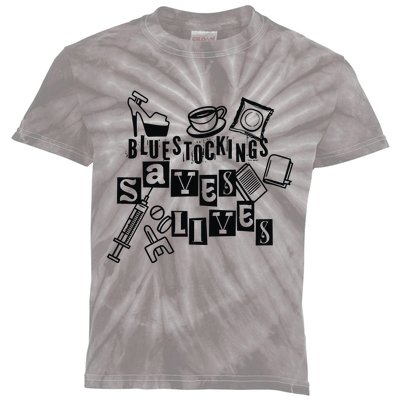 Bluestockings Saves Lives Kids Tie-Dye T-Shirt