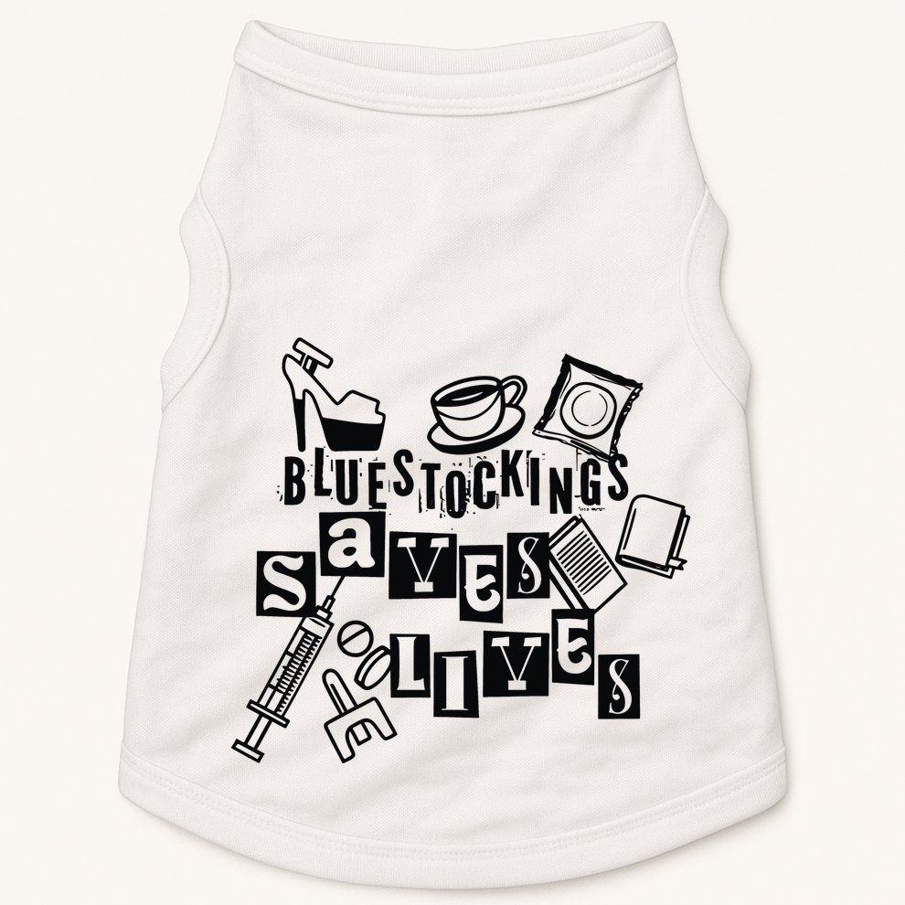 Bluestockings Saves Lives Doggie Tank