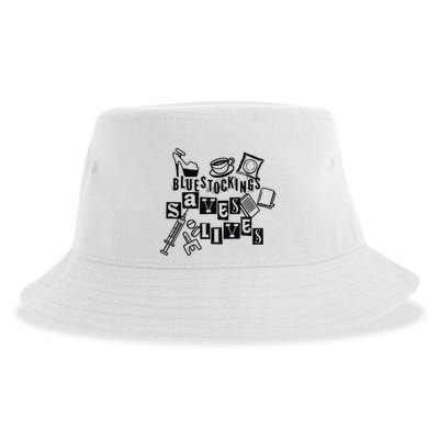 Bluestockings Saves Lives Sustainable Bucket Hat
