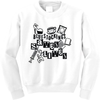 Bluestockings Saves Lives Kids Sweatshirt