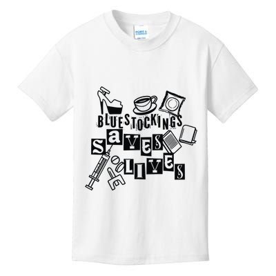 Bluestockings Saves Lives Kids T-Shirt