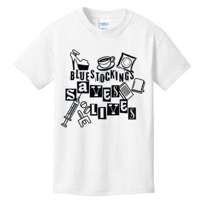 Bluestockings Saves Lives Kids T-Shirt