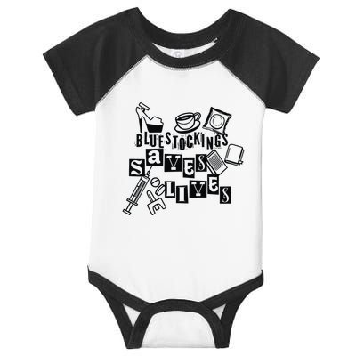 Bluestockings Saves Lives Infant Baby Jersey Bodysuit