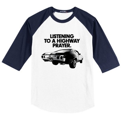 Billy Strings Listening To A Highway Prayers 2024 Baseball Sleeve Shirt