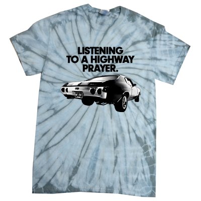 Billy Strings Listening To A Highway Prayers 2024 Tie-Dye T-Shirt