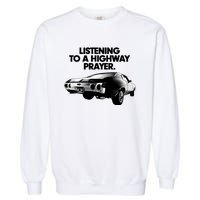 Billy Strings Listening To A Highway Prayers 2024 Garment-Dyed Sweatshirt